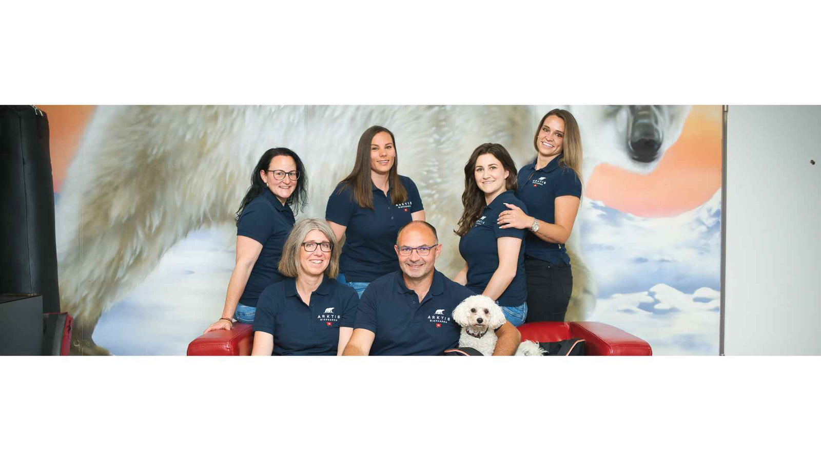 Das 6-köpfige Tream von Arktis BisoPharma Schweiz