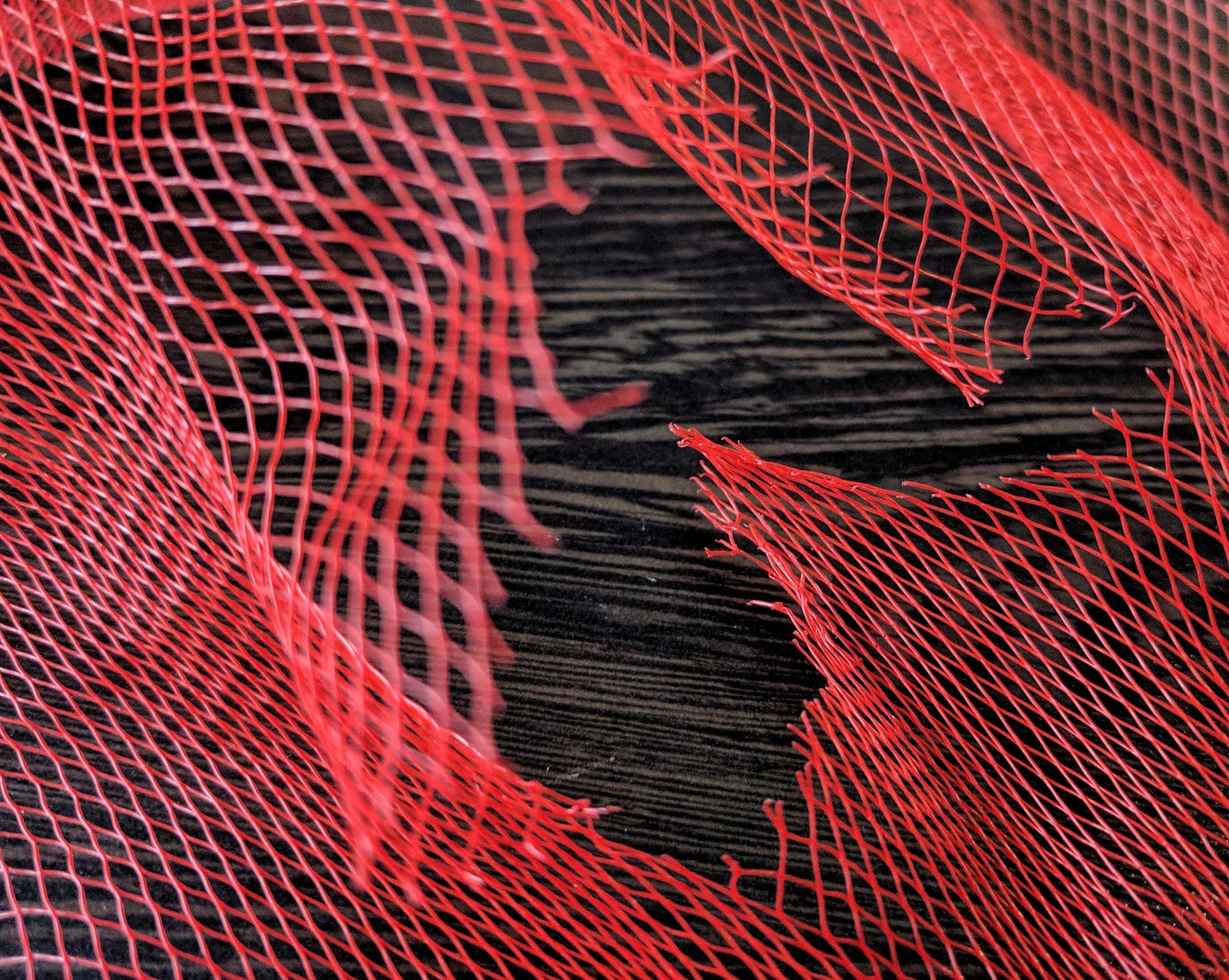 Löchriges Netz zur Veranschaulichung von Leaky Gut