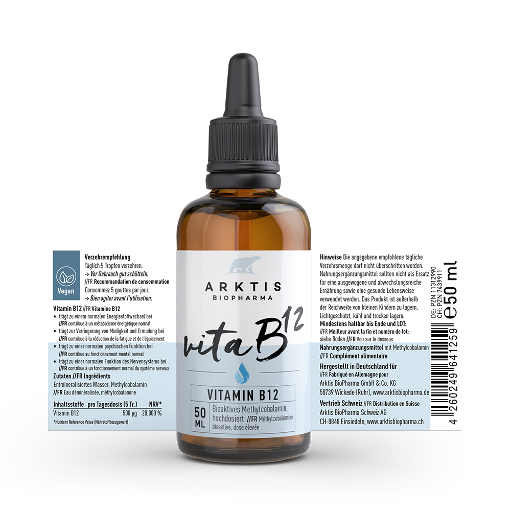 VITA B12 Vitamine B12 liquide