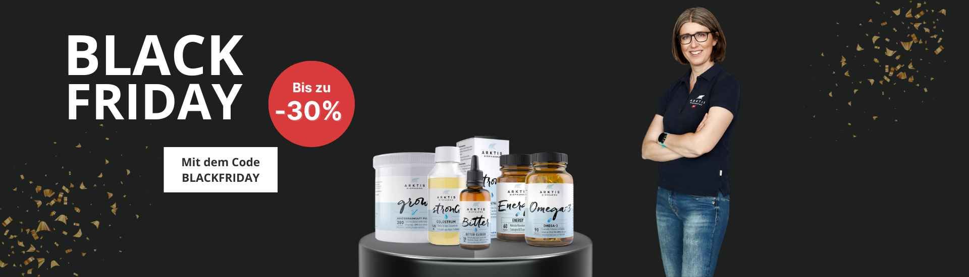 Julia Gruber mit den im Podcast besprochenen Black Friday Angeboten