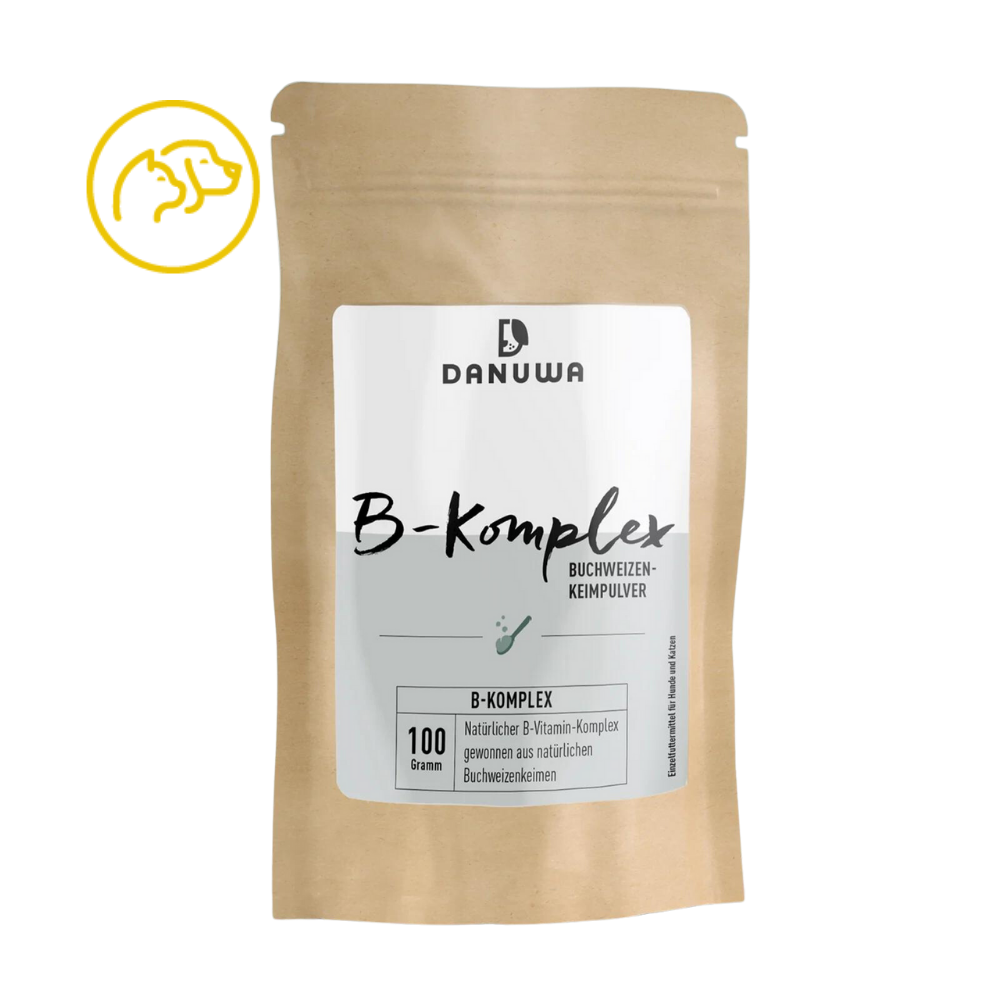 DANUWA Vitamin B-Komplex Buchweizenkeimpulver