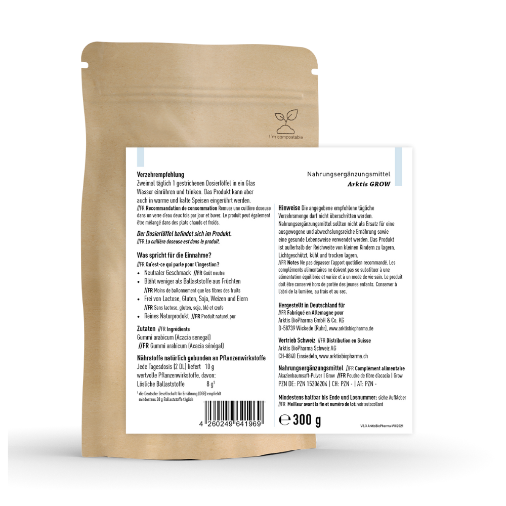 AKAZIENFASERN Pulver (BALLASTSTOFF) | GROW