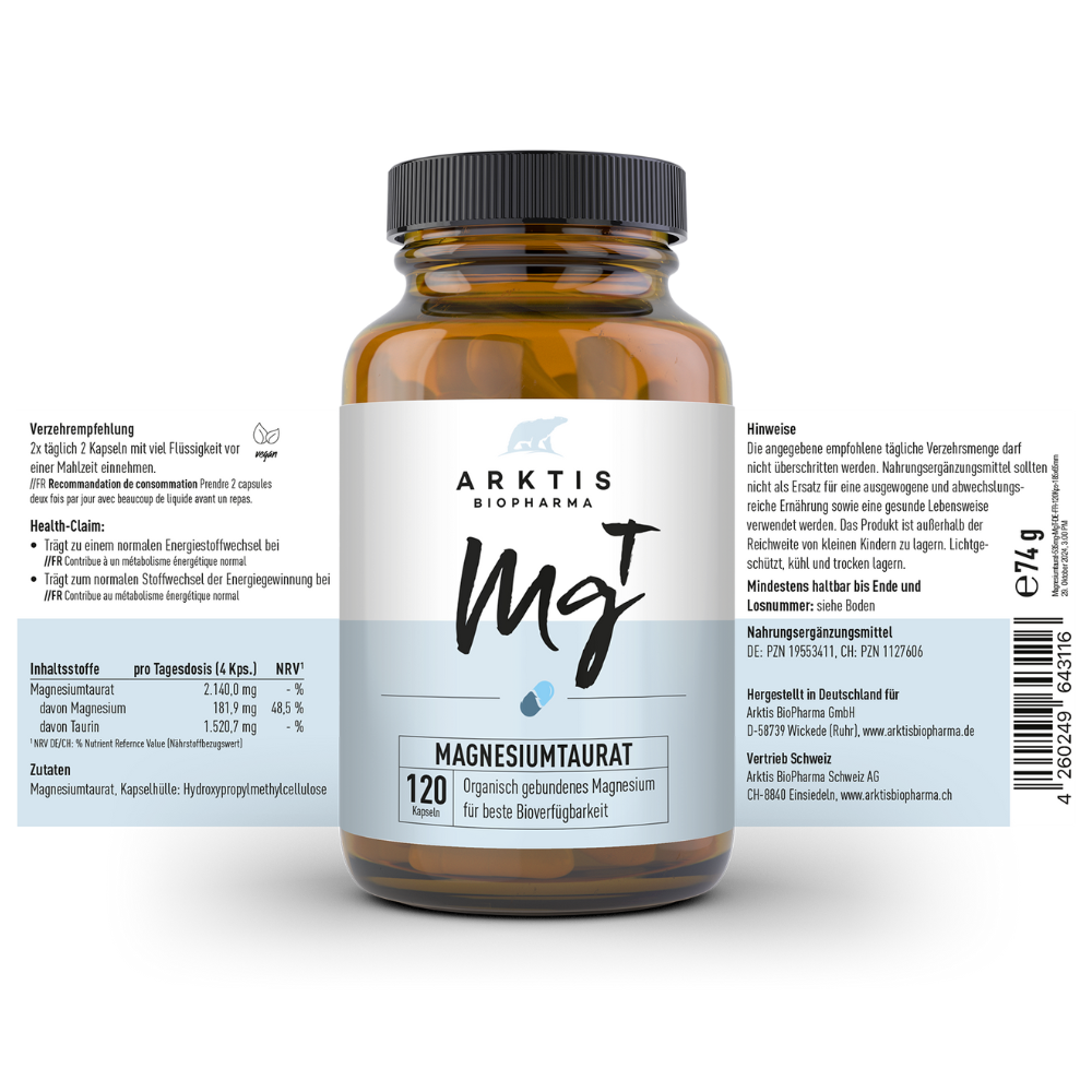 MgT Magnesiumtaurat 120Kps.