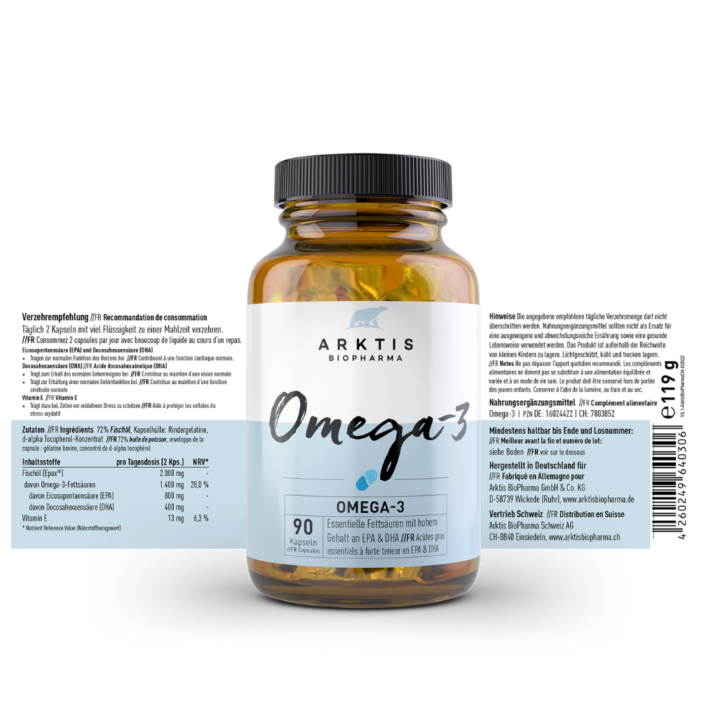 FISCHÖLKAPSELN  | mit Omega 3 Fettsäuren