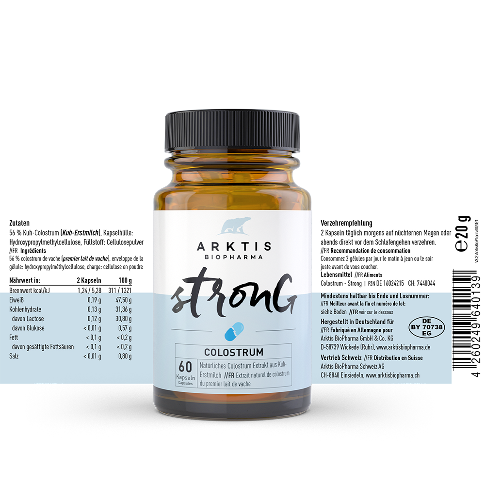 STRONG Colostrum 60 Kapsel