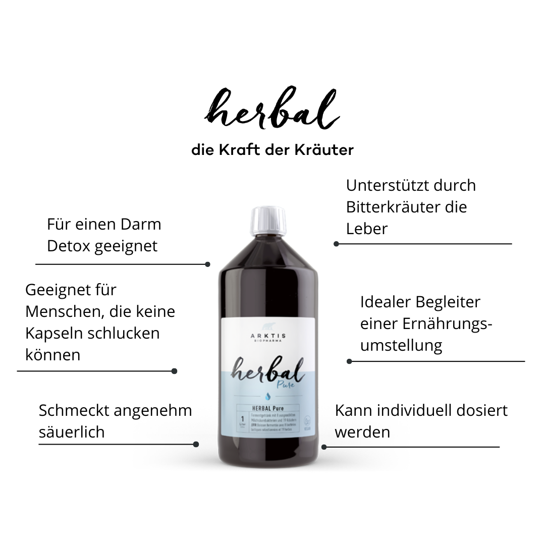 Herbal Fermentgetränk Pure